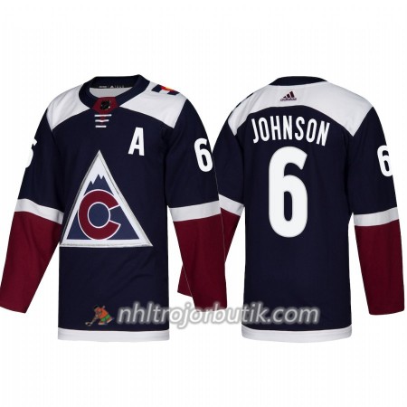 Män Ishockey Colorado Avalanche Tröja Erik Johnson 6 Alternate Adidas 2018-19 Authentic
